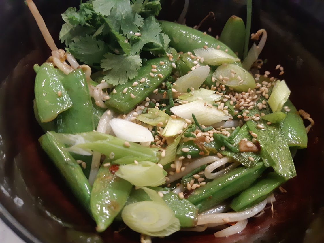 Snap Pea Stir Fry