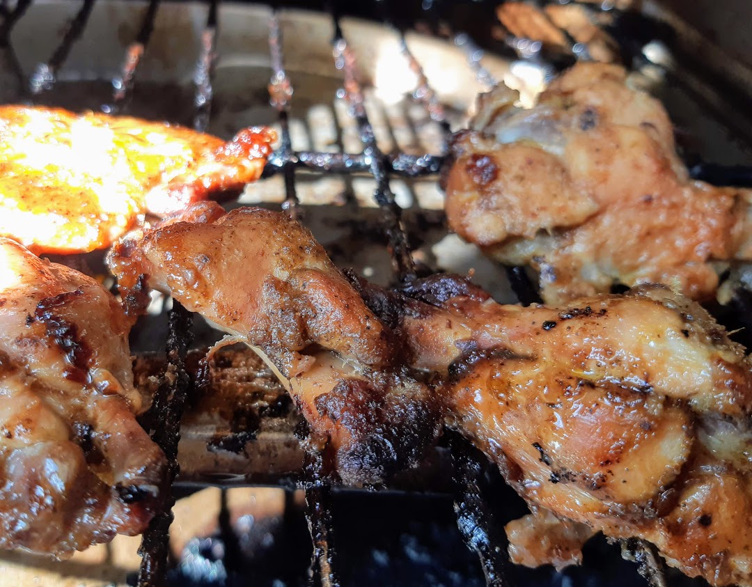 Smoked Al Pastor Chicken Wings