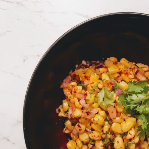 korean red pepper corn salsa