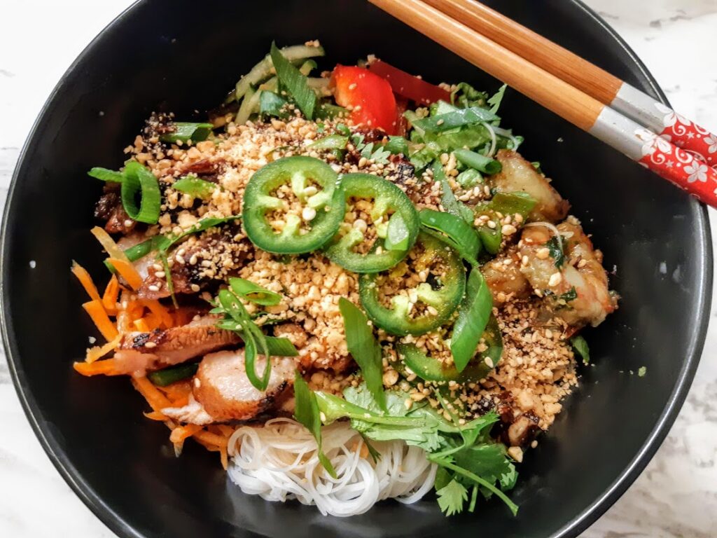 Vietnamese Vermicelli Noodle Bowl For Cheaters Home Cooked Feast