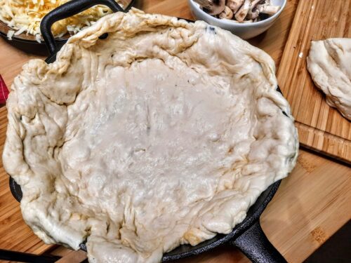 Easy Deep Dish Pizza Dough - The Café Sucre Farine