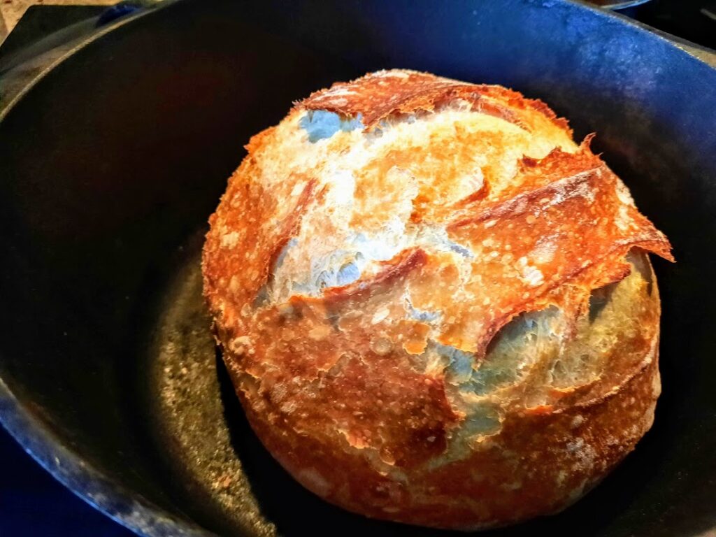 No Knead Bread Recipe  Dutch Oven Bread - Feast with Safiya